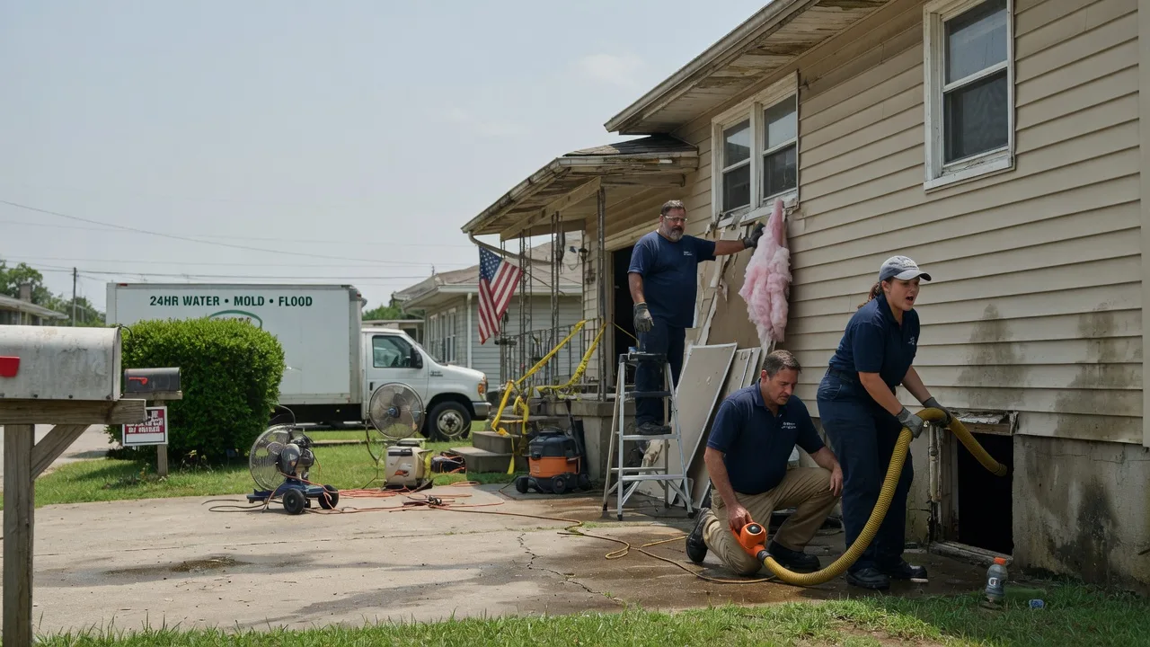 Water Damage Repair in New Sharon, ME near me